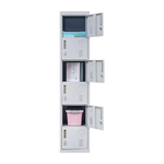 6-Door Locker for Office Gym Shed School Home Storage - Furniture > Office