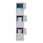 6-Door Locker for Office Gym Shed School Home Storage - Furniture > Office
