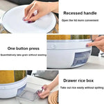 6 Grid Rotating Food Grain Dispenser 7.2L - Large Compartment Storage Container - Home & Garden > Kitchenware > Food