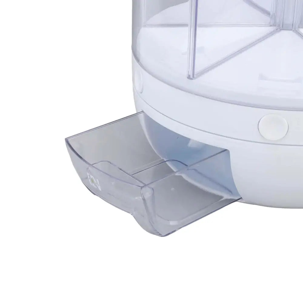 6 Grid Rotating Food Grain Dispenser 7.2L - Large Compartment Storage Container - Home & Garden > Kitchenware > Food