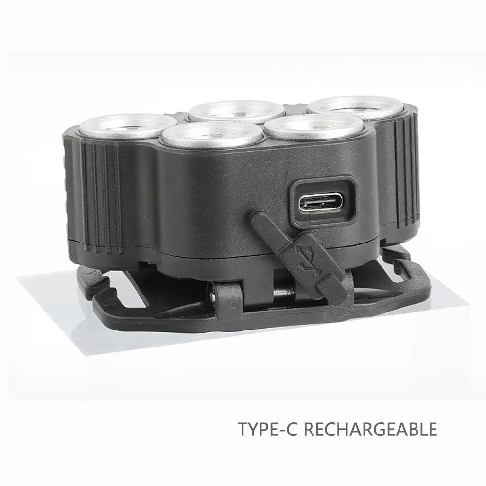6 Modes LED Head Torch Induction Headlight Camping COB Infrared Strong Lights - Home & Garden > Lighting