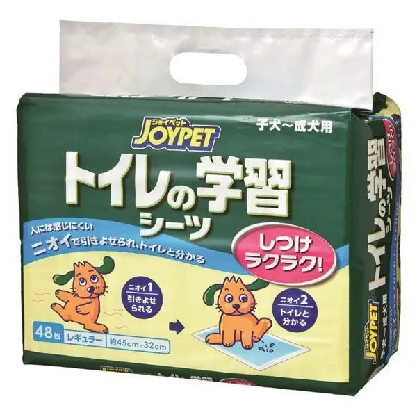 [6-PACK] Earth Japan JOYPET Toilet study sheet regular - Pet Care > Dog Supplies > Dog Training Aids
