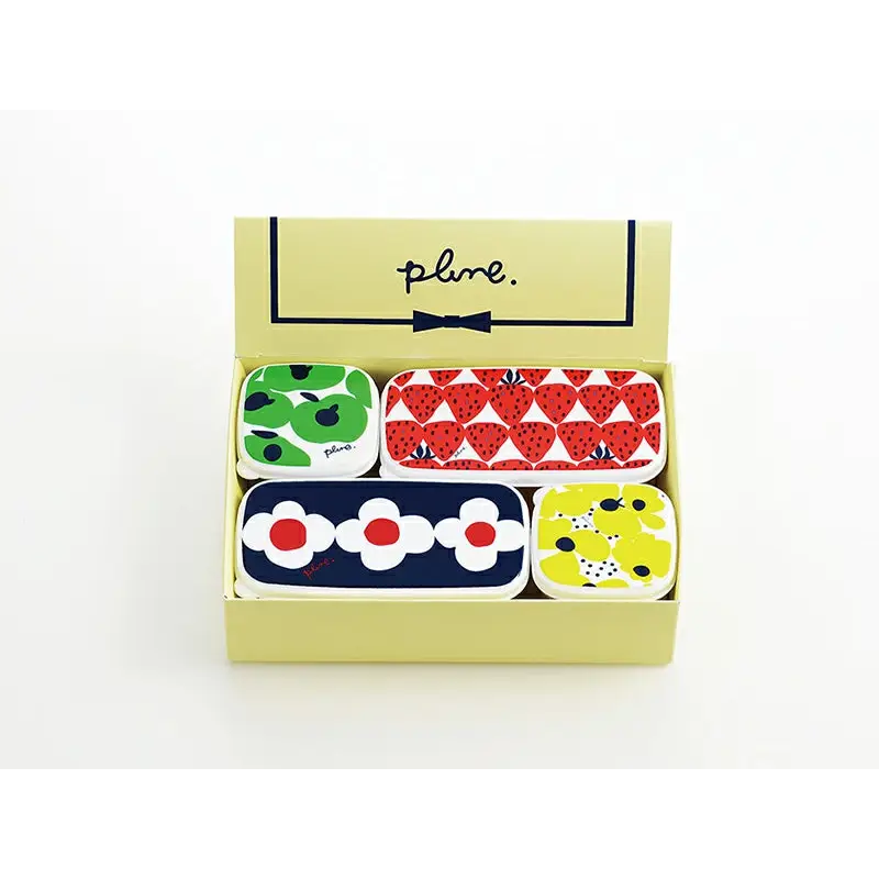 [6-PACK] Plune Food Storage Box 4-Piece Set (2 Size available) A - Home & Garden > Storage
