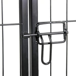 6 Panel Pet Dog Cat Bunny Puppy Play pen Playpen 80x80cm Exercise Cage Dog Panel Fence - Pet Care > Dog Supplies > Dog