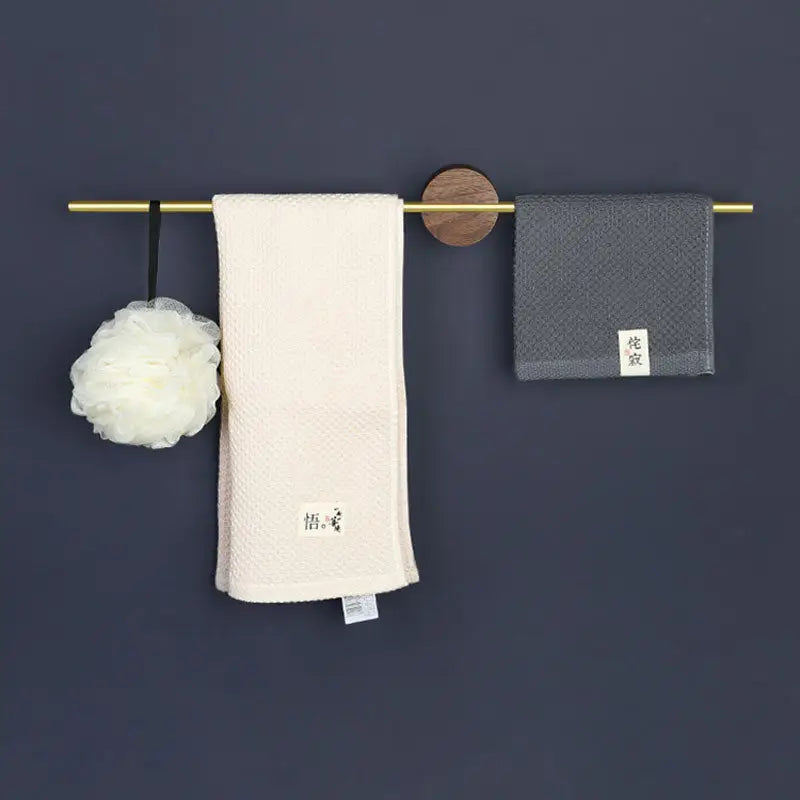 60CM Brushed Golden Brass Towel Bar Bathroom Kitchen Hand Towel Rack Holder Hanger - Home & Garden > Kitchenware