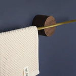 60CM Brushed Golden Brass Towel Bar Bathroom Kitchen Hand Towel Rack Holder Hanger - Home & Garden > Kitchenware