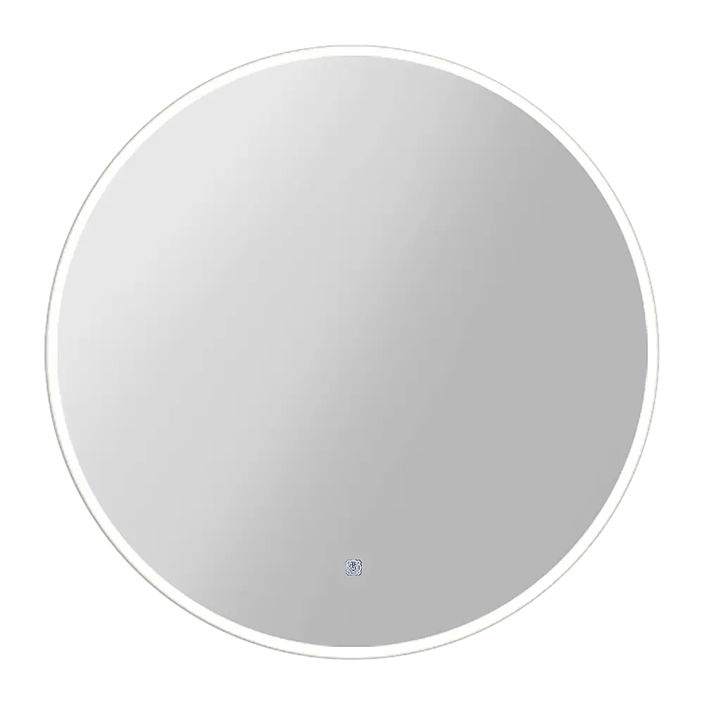 60cm LED Wall Mirror Bathroom Mirrors Light Decor Round - Home & Garden > Bathroom Accessories