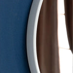 60cm Round Wall Mirror Bathroom Makeup Mirror by Della Francesca - Home & Garden > Bathroom Accessories