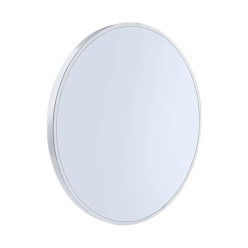 60cm Round Wall Mirror Bathroom Makeup Mirror by Della Francesca - Home & Garden > Bathroom Accessories