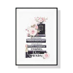 60cmx90cm Fashion Book Black Frame Canvas Wall Art - Home & Garden > Wall Art