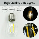 60M Festoon String Lights Kits Christmas Wedding Party Waterproof outdoor - Occasions > Party Lights