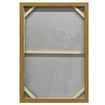 60X90cm Cerulean Gaze Dark Wood Framed Hand Painted Canvas Wall Art - Home & Garden > Wall Art