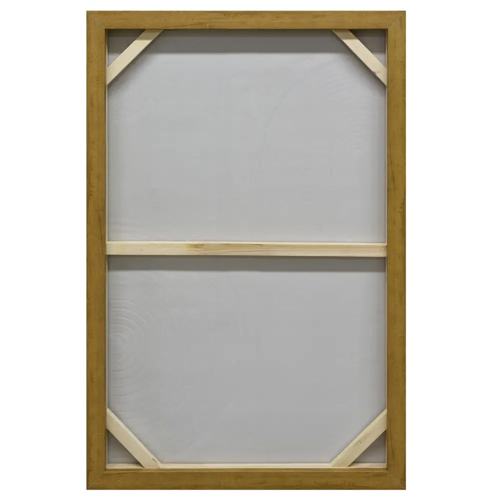 60X90cm Ephemeral Echoes of Continuity Dark Wood Framed Hand Painted Canvas Wall Art - Home & Garden > Wall Art