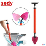 62cm High Pressure Toilet Unblock Toilet Pipe Plunger Bathrooms floor Drains - Home & Garden > Bathroom Accessories >