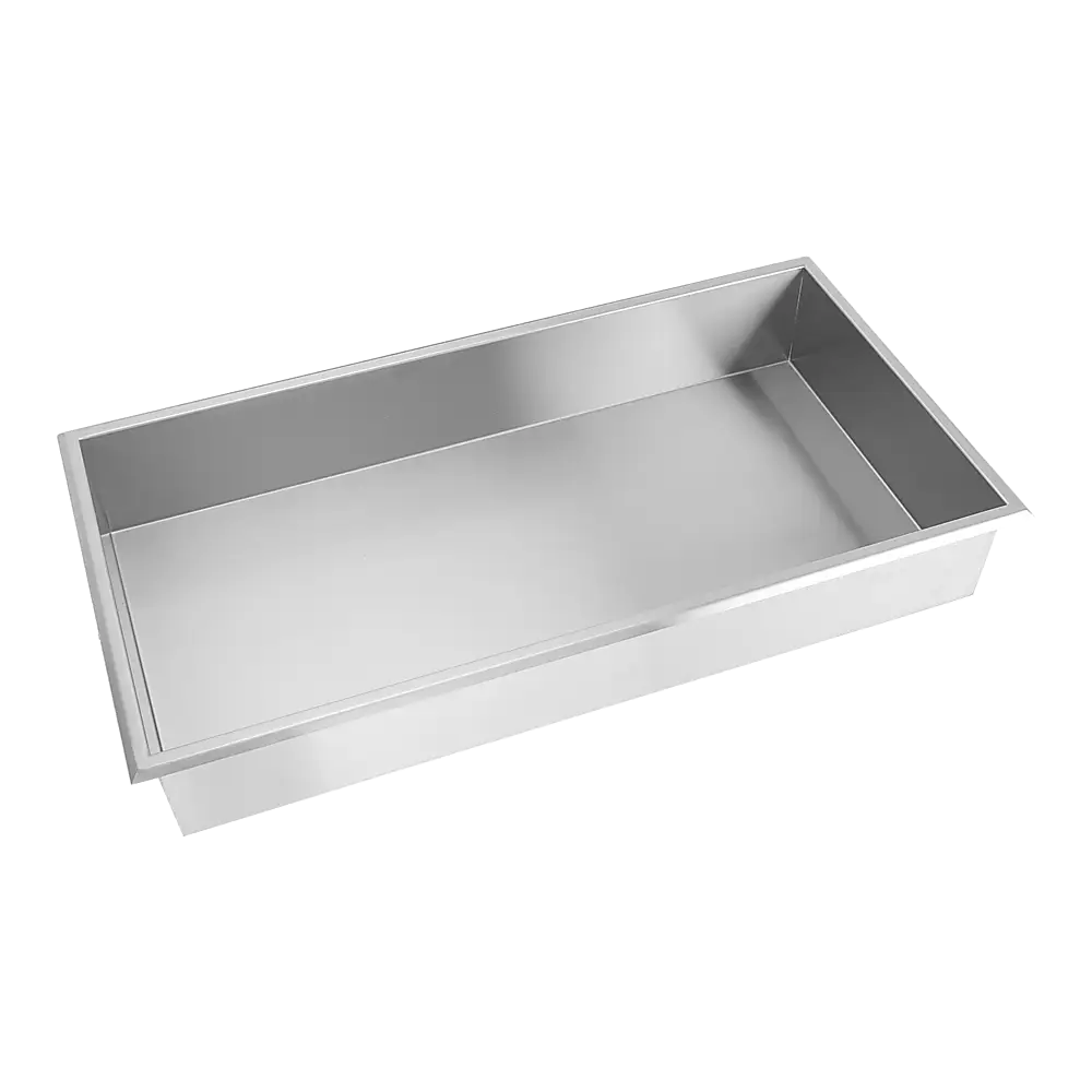 641 x 336 x 101mm Shower Niche Single Shelf Organizer No Tile Needed in Stainless Steel - Home & Garden > DIY > Kitchen