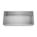 641 x 336 x 101mm Shower Niche Single Shelf Organizer No Tile Needed in Stainless Steel - Home & Garden > DIY > Kitchen