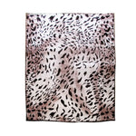 675gsm 2 Ply Animal Print Faux Mink Blanket Queen 200x240 cm Jaguar - Home & Garden > Bedding