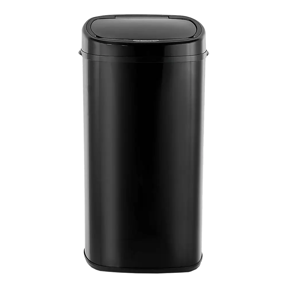 68L Motion Sensor Bin Automatic Stainless Steel Kitchen Rubbish Trash - Black - Home & Garden > Kitchenware