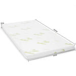 6cm Memory Foam Mattress Topper with Bamboo Cover - Single - Furniture > Mattresses > Mattress Toppers