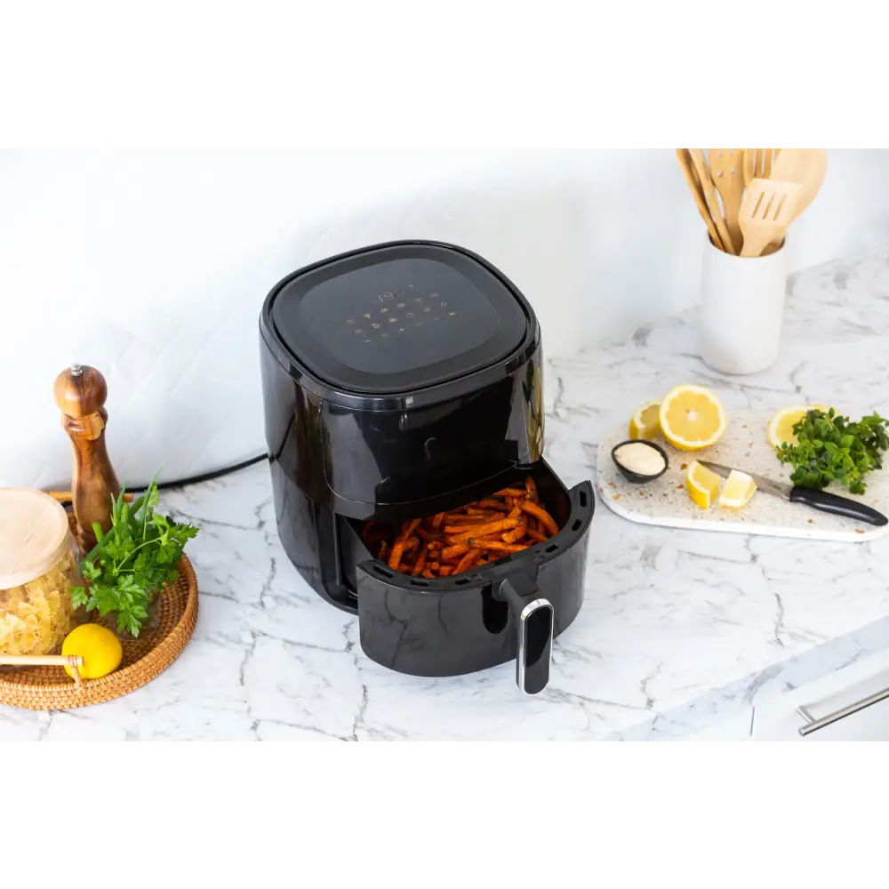 6L Digital Air Fryer w/ 1600W & Glass Window - Appliances > Kitchen Appliances