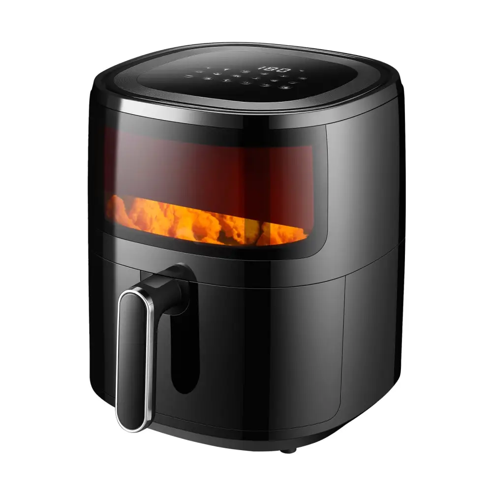 6L Digital Air Fryer w/ 1600W & Glass Window - Appliances > Kitchen Appliances