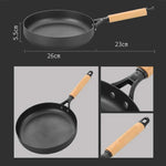 6Pcs Cookware Set Non-Stick Soup Pot Wok Fry Pan Lid Kitchen Kitchen Restaurant Cookware - Home & Garden > Kitchenware