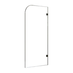 700 x 1450mm Frameless Bath Panel 10mm Glass Shower Screen By Della Francesca - Furniture > Bathroom > Shower Heads &
