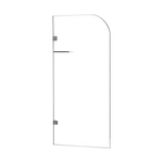 700 x 1450mm Frameless Bath Panel 10mm Glass Shower Screen By Della Francesca - Furniture > Bathroom > Shower Heads &