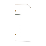 700 x 1450mm Frameless Bath Panel 10mm Glass Shower Screen By Della Francesca - Furniture > Bathroom > Shower Heads &