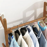 70cm Clothes Rack Stand Storage Shelves Modern Coat Tree - Home & Garden > Storage > Clothing & Wardrobe Storage