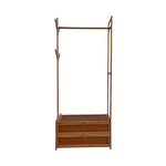 70cm Clothes Rack Stand Storage Shelves Modern Coat Tree - Home & Garden > Storage > Clothing & Wardrobe Storage