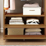 70cm Clothes Rack Stand Storage Shelves Modern Coat Tree - Home & Garden > Storage > Clothing & Wardrobe Storage