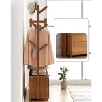70cm Clothes Rack Stand Storage Shelves Modern Coat Tree - Home & Garden > Storage > Clothing & Wardrobe Storage