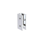 70cm Frameless Glass Bath Screen with Brackets - Chrome - Furniture > Bathroom > Shower Heads & Screens