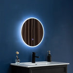 70cm LED Wall Mirror Bathroom Mirrors Light Decor Round - Home & Garden > Bathroom Accessories