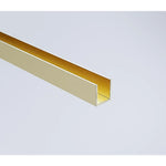 70cm Reeded Single Shower Glass Screen with Gold Wall Channel & Square Pole - Furniture > Bathroom > Shower Heads &