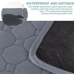 70X50cm Washable Pet Dog Pee Pad Reusable Cat Puppy Training Wee Absorbent Mat Pads Bed - Pet Care > Dog Supplies > Dog