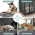 70X50cm Washable Pet Dog Pee Pad Reusable Cat Puppy Training Wee Absorbent Mat Pads Bed - Pet Care > Dog Supplies > Dog