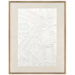 70X90cm Plaster Panorama Dark Wood Framed Hand Painted Canvas Wall Art - Home & Garden > Wall Art
