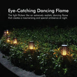 72 LED Bulbs Torch Solar Garden Outdoor Flame Dancing Flickering Light Auto Lamp - Home & Garden > Lighting