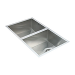 770x450mm Handmade Stainless Steel Undermount / Topmount Kitchen Sink with Waste - Furniture > Bathroom > Sinks