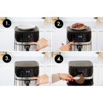 7L Air Fryer Wiz w/ Built-In Scale 200C 9 Cooking Programs - Appliances > Kitchen Appliances
