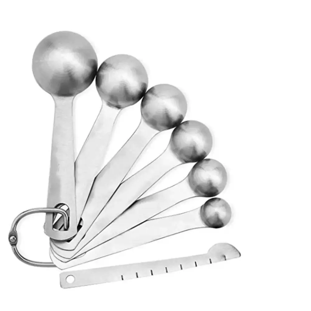 7pcs Stainless Steel Measuring Spoons - Home & Garden > Kitchenware