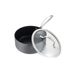 8-Piece Cookware Set with Non-stick Coating and Glass Lids - Home & Garden > Kitchenware > Skillets & Frying Pans