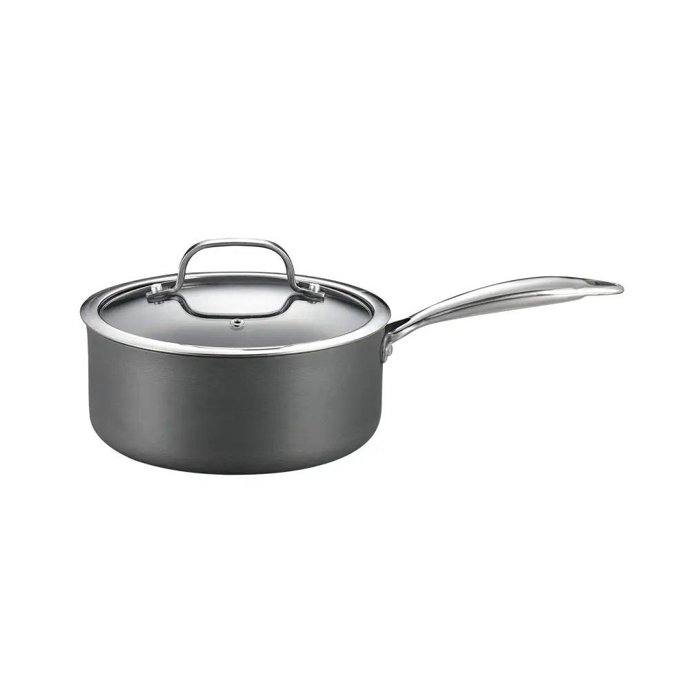 8-Piece Cookware Set with Non-stick Coating and Glass Lids - Home & Garden > Kitchenware > Skillets & Frying Pans