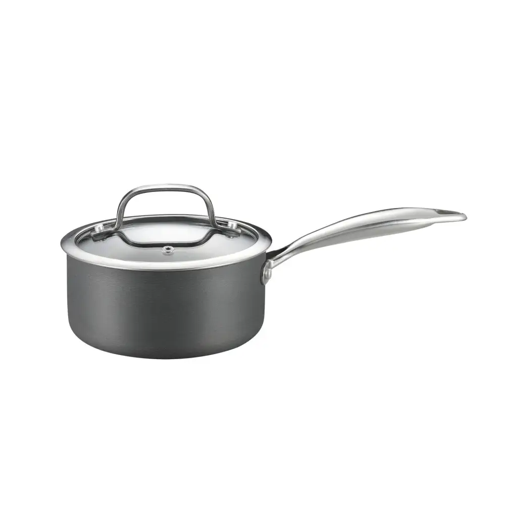8-Piece Cookware Set with Non-stick Coating and Glass Lids - Home & Garden > Kitchenware > Skillets & Frying Pans