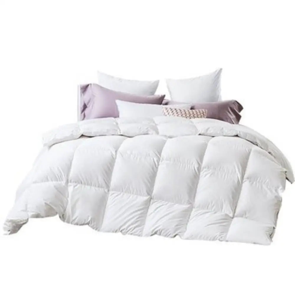80% Duck Down 20% Duck Feather Quilt - Super King - Home & Garden > Bedding