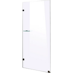 800 x 2100mm Frameless 10mm Safety Glass Shower Screen - Furniture > Bathroom