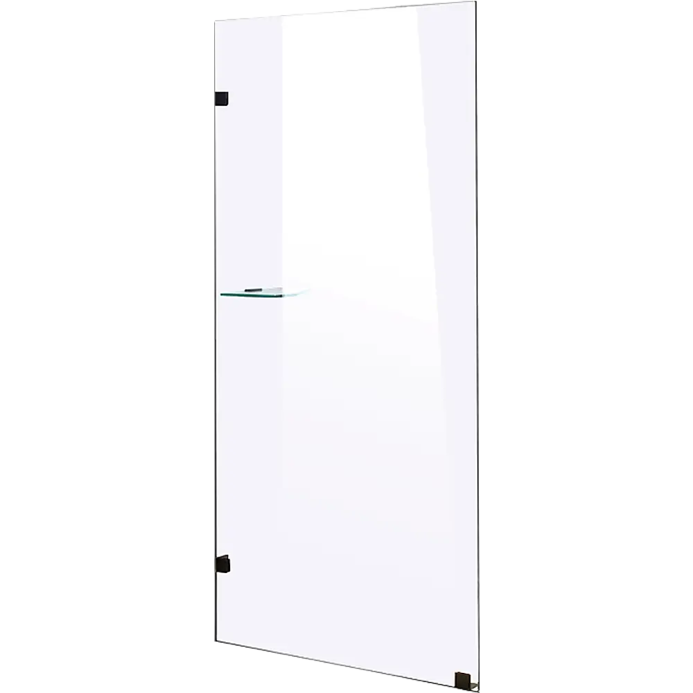 800 x 2100mm Frameless 10mm Safety Glass Shower Screen - Furniture > Bathroom