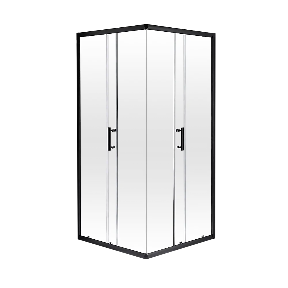 800 x 900mm Sliding Door Nano Safety Glass Shower Screen By Della Francesca - Furniture > Bathroom > Shower Heads &